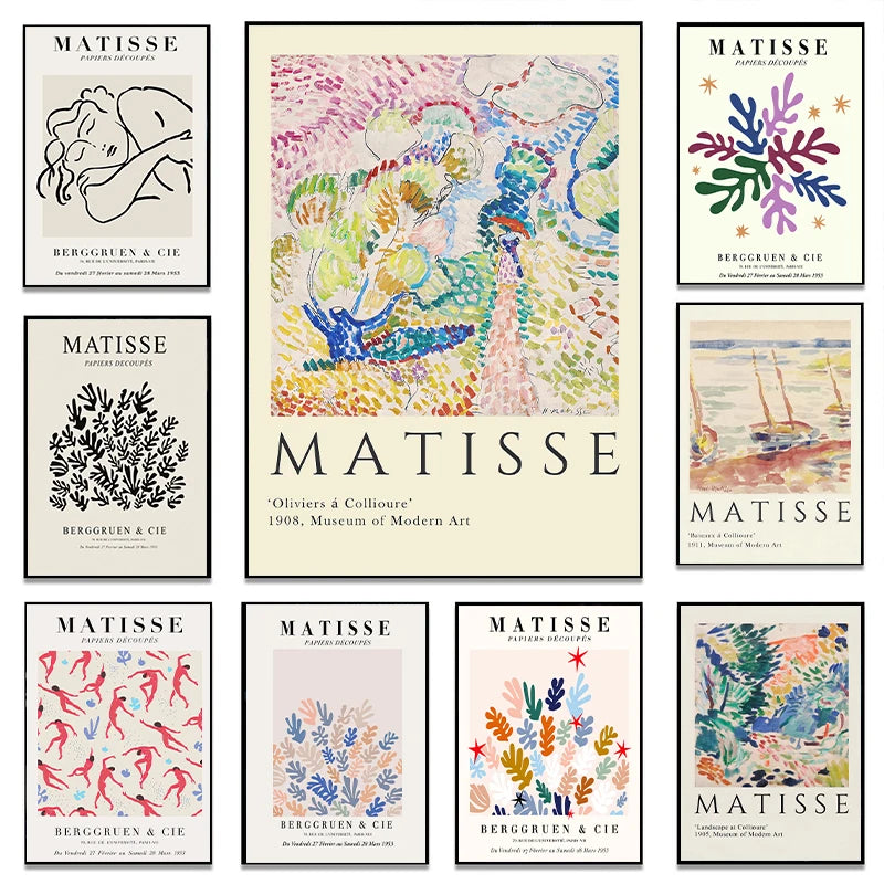 Henri Matisse Vintage Artwork Collection